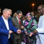 Benhamadi inaugurant un showroom à Nouakchott en novembre 2016. D. R.